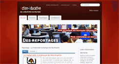 Desktop Screenshot of action-educative.info